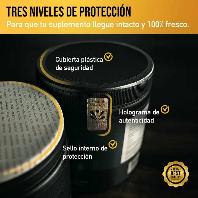 Creatina Monohidratada Creapure Sin Sabor 450g Plenius & Winner