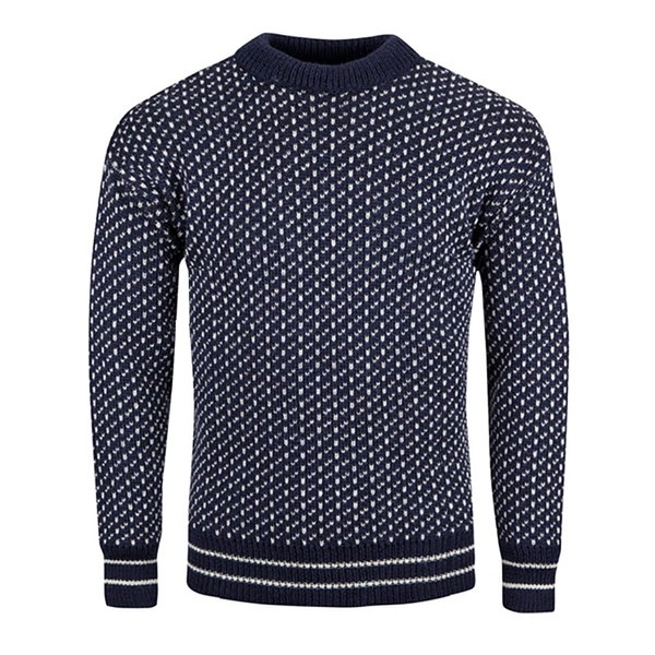 Nauticalia Nordic Crew Neck Sweater, Large, Wool Blend