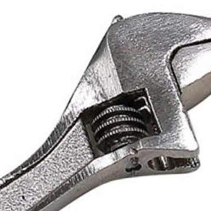 Mini Adjustable Spanner, 2.5" Small Steel Spanner Jaw Wrench Hand