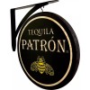 Patron Tequila Double Sided Wood Pub Sign