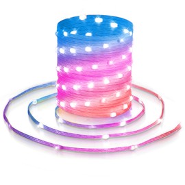 KepStars 33ft String Lights, 100 LED Lights Color Changing String Waterproof, 200+ Preset Scene Modes, Smart App & Remote for Indoor Outdoor Christmas Decoration Party Holiday Home Bedroom Patio Decor