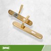 Amig - Brass Door Handle Set - Model 252PB85-250x40mm -