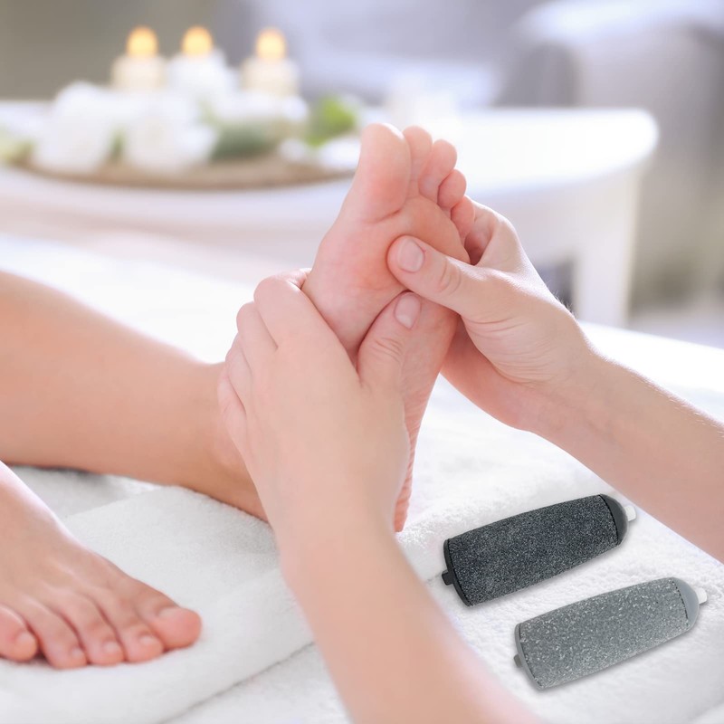 Flawless Pedi Replacement Heads fit for Finishing Touch/Amope Electric Pedicure,