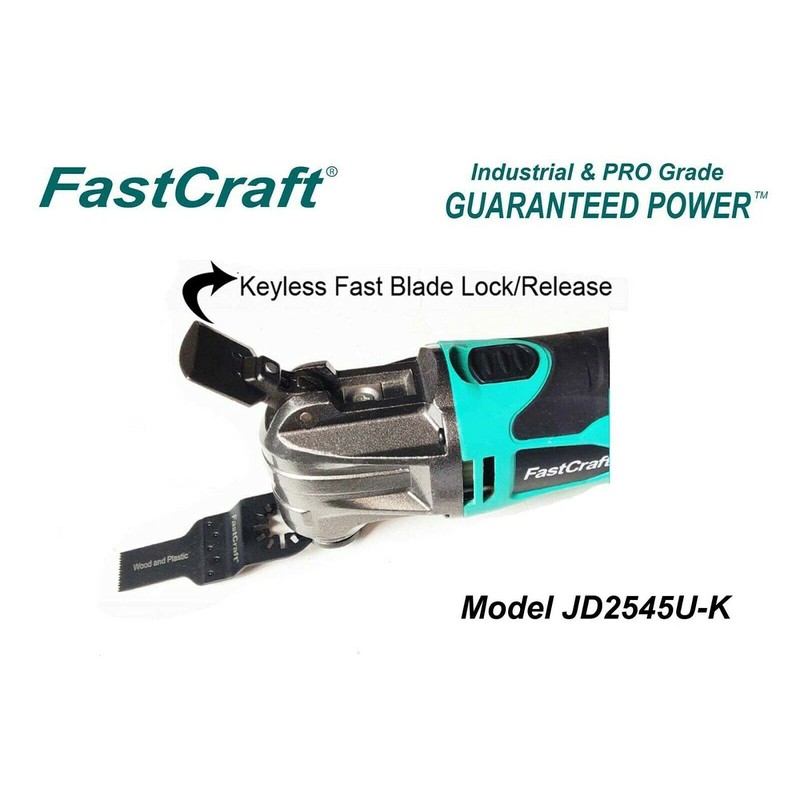 FastCraft 42pc Multi Tool -New Oscillating Tool Model JD2545U-K Great
