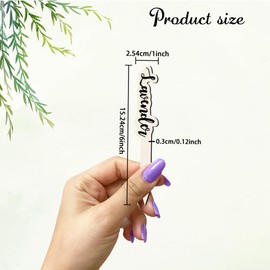 arricraft 15 Stück Kräuter Pflanzenetiketten Aus Holz Kräuterschilder Aus Holz Hohl Mit Pflanzennamen Etiketten Für Drinnen Und Draußen Gewächshaus Topfpflanzen Terrassenbedarf 15.24x2.54cm