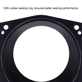 92mm black throttle spacer + LS Throttle Body Adapter 3.6in Intake Manifold Spacer Fit for GM GEN III LS1 LS2 LS6 LSX LS4 (black)