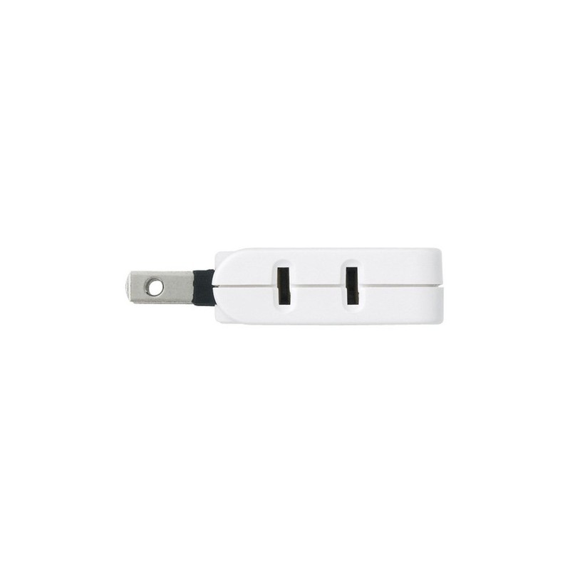 BUFFALO BSTAPD02WH Triple Power Strip with Lightning Surge Protection, White