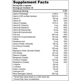 Pregnavit Men Multivitaminico Hipoalergenico Hombres