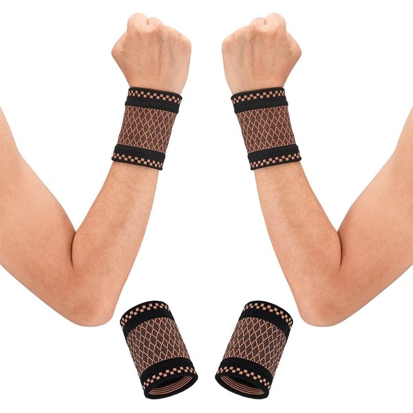 Venbytech for Wrist Sleeve Compression Wrist Supports for Men and