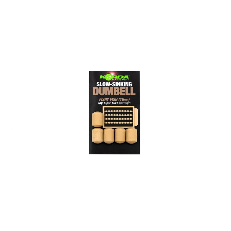 Korda Fake Food Slow Sinking Dumbell Banoffee Flavour (8mm)