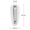 ZWILLING 85mm Premium White Stainless Steel Nail Clippers with Collection