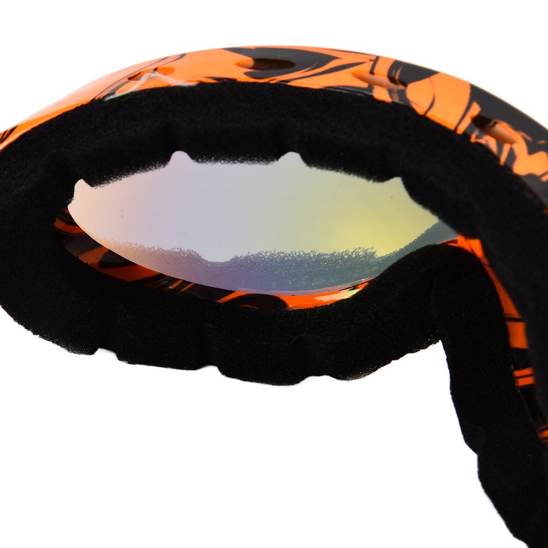 Single Layer Professional Ski Goggles Windproof Outdoor Riding UV Protection