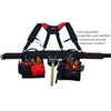 KUNN Tool Belt with Suspenders - Pro Framer Belt/Suspenders Combo