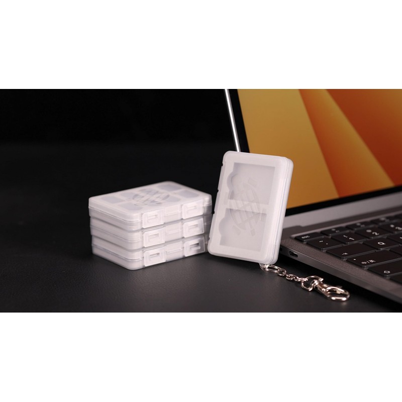 Flashwoife, 4 x NSD Storage Memory Card Case Box Chain
