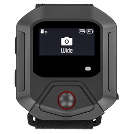 Bluetooth GPS Remote Control for Insta360 X5/X4/X3/Ace Pro 2/Ace Pro/GO3S/GO3 Cameras Accessories 25 m Range Precise Motion Tracking Intelligence Bracelet Bicycle Mount (for GoPro (without GPS))