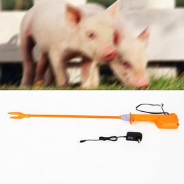 Rechargeable Livestock Prod Waterproof Cattle prod, 9000V 55cm Livestock Resistant Lightweight Livestock Prod for Cows Cattle Hogs Prod Animal (55cm)