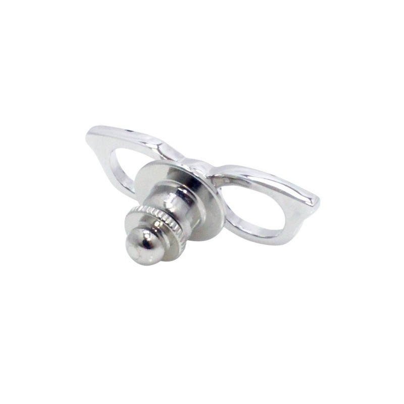 Heedless Red Glasses Swank Award Pin P0192
