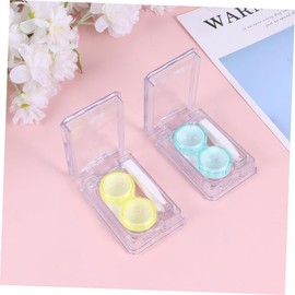 Baluue Small Stylish Lens Holder Pcs Case Cleaning Kit for Travel Daily Storage