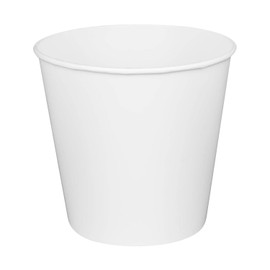 Karat C-FB170W_Bundle 170 oz Food Buckets with Paper Lids (223mm) - (Case of 150)