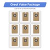 (9 Pack) RV30 Max Plus Replacement Dust Bags Compatible with