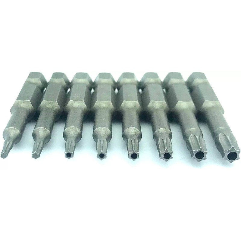 Silverhill Tools ABSTPB 8pc 6 Point Torx Security Power Bit