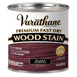 Varathane 262028 Varathane-262028 Premium Fast Dry Wood Stain, Half Pint, Black Cherry, 8 Fl Oz