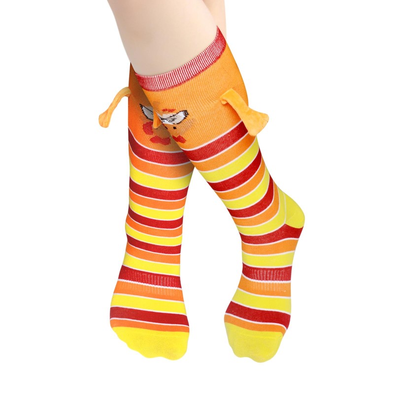 Beinayin Turkey Trot Socks Thanksgiving Running Gear Funny Turkey Socks