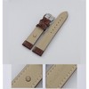 Panda Bobo Leather Watch Strap 18mm, Alligator Grain Leather Pattern,