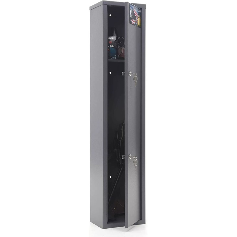 Wickerix Buffalo 1015 Gun Rifle Shotgun Metal Small Security Cabinet