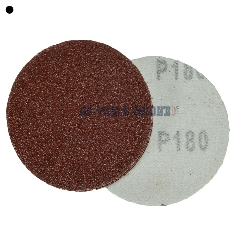 AB Tools 100pk Hook And Loop DA Sanding Grinding Abrasive