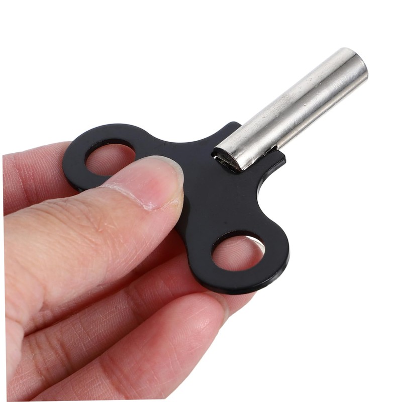 TEHAUX Steel Clock Winding Key Durable Precision Tool for Clock