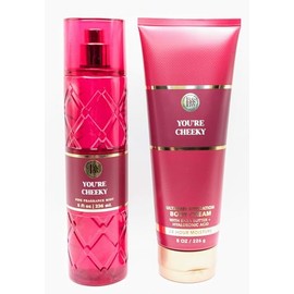 You're Cheeky Body Cream and Fragrance Mist Bath and Body 2 piece set