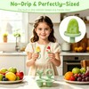 Baby Popsicle Molds Silicone 6-Cavity Ice Pop Mold for Toddlers