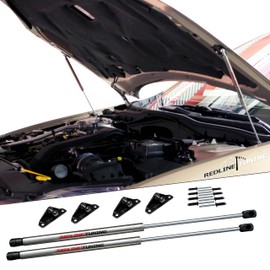 Redline Tuning 21-11011-03 Hood QuickLIFT Elite & Compatible for Ford Fusion 2006-2012 (Stainless Steel)