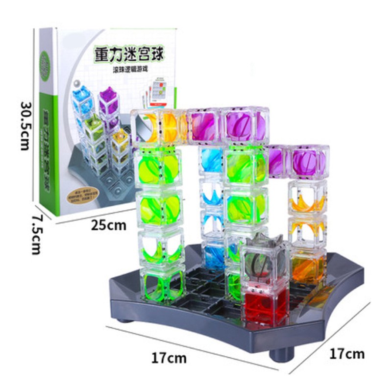 Logical 60 Challenge With Solution Maze Escape Toys For Children
