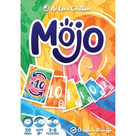 MOJO Card Game for 3 to 8 Players - Discard Your Cards to Have the Lowest Hand - 25th Century Games