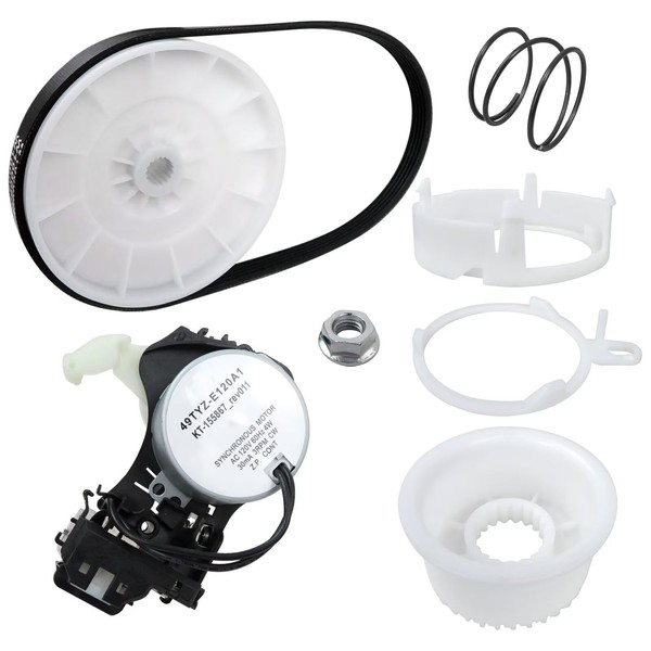 Gxcdizx W10913953 Washer Shift Actuator, W10721967 Washer Pulley Clutch kit