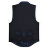 Barry.Wang Mens Victorian Suit Vest Steampunk Gothic Brown Royal Blue