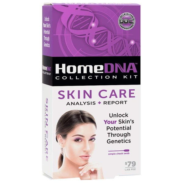 HomeDNA Skin Care at-Home DNA Test Kit | Lab Fees NOT Included | Kit ONLY