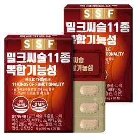 pure food Milk Thistle Silymarin 2 Boxes Total 60 Tablets 2 Months Supply Thistle Pantothenic Acid Zinc Niacin Pure Food / 밀크씨슬 실리마린 2박스 총 60정 2개월분 엉겅퀴 판토텐산 아연 나이아신 순수식품