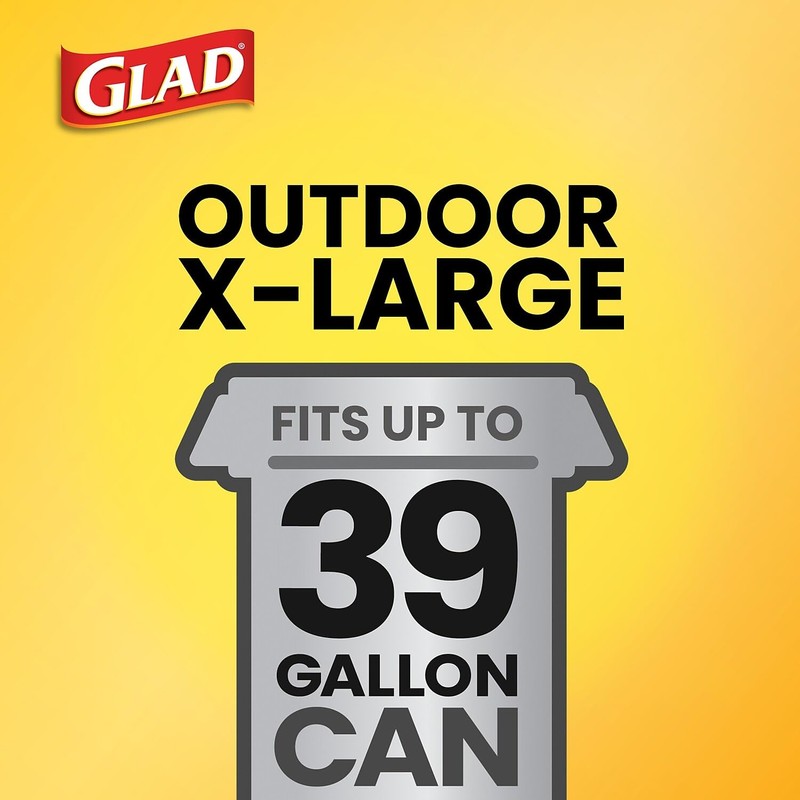 More buying choices for Glad 39 Gallon Quick Tie Lawn
