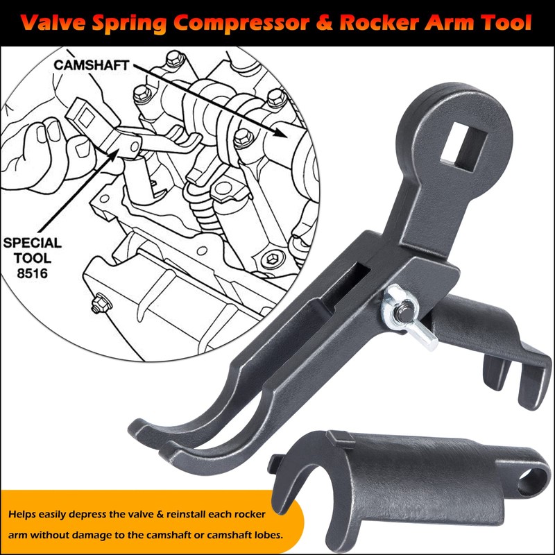 Bonbo Rocker Arm Remover Installer & Valve Spring Compressor Tool