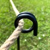 42" Inch, Single Rope Poles/Stakes for Creating a Rope Border