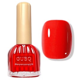 Red Nail Polish - Cherries Red Nail Varnish - Water Based Breathable Quick Dry Long Lasting Cherry red Nail Polish - High Glossy Burgundy nail Varnish For Women Girls Nail Art Manicure No Need Cure