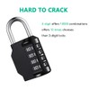 Combination Lock Resettable 4 Digit Padlock with Combination, AIHYTU Waterproof