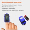 Pulse Oximeter,OLED Display Oxygen Monitor Fingertip,Blood Oxygen Saturation Monitor(SpO2) with