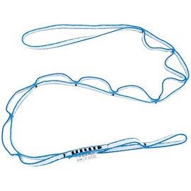 CAMP Unisex - Adult Fettuccia Daisy Chain Dyneema Dayy Webbing, White/Light Blue, One Size