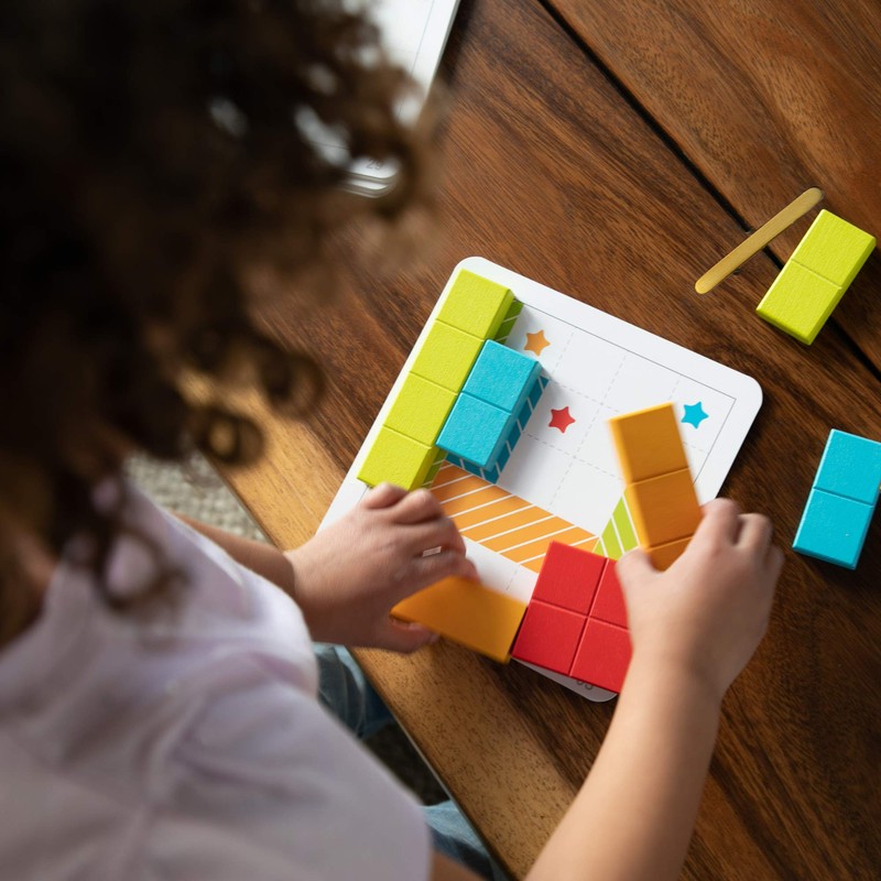 Fat Brain Toys Little Thinkers Block Logic Puzzles - Brainteaser