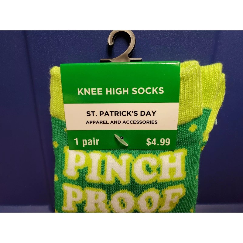 St Pattys Day Knee High Socks Leprechaun St Patricks Day