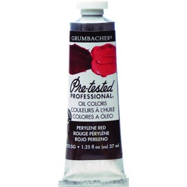 Grumbacher Pre-Tested Oil Paint, 37ml/1.25 Ounce, Thio Violet (Quinacridone Magenta) (P211G)